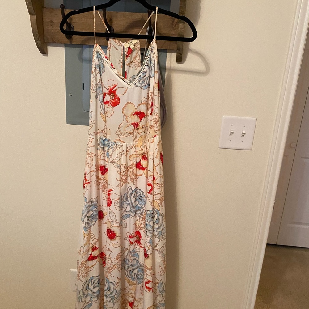 Midi floral dress